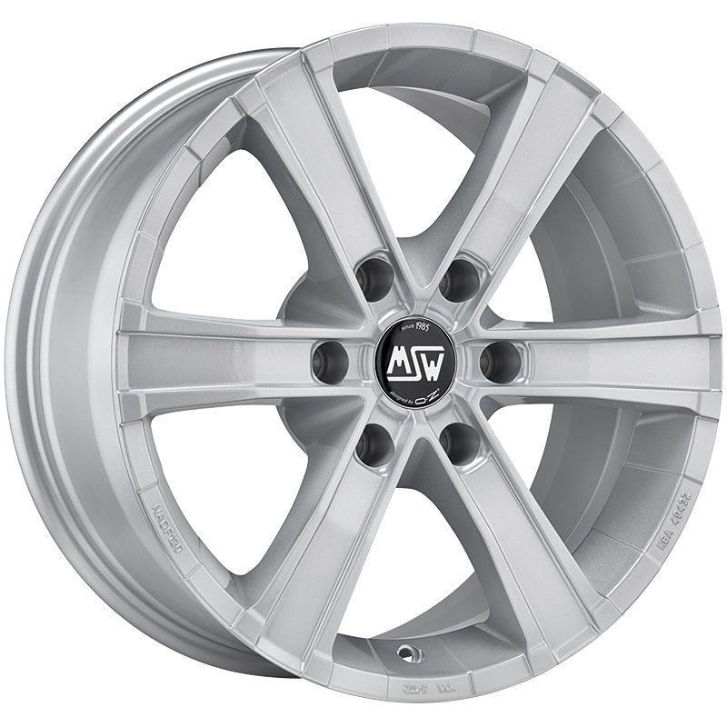 MSW Sahara 6 Full Silver J8 R18 6X114.3 ET35 CB66.1